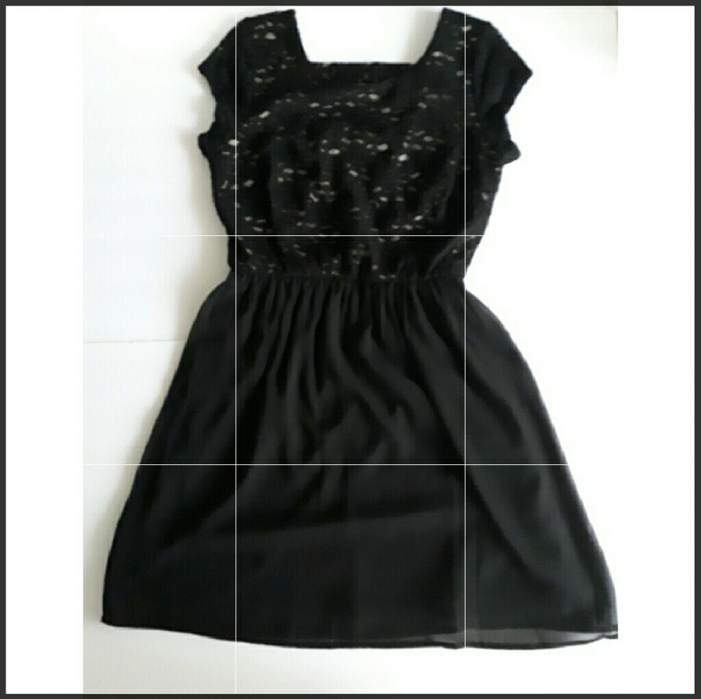 Sweet storm black dress